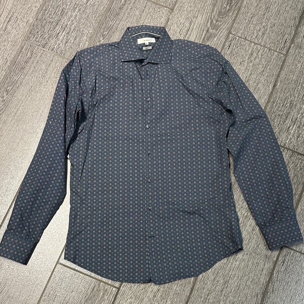 2BLIND2C Slim Fit Men’s Button Up